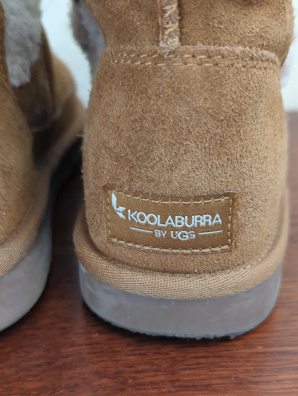 Koolaburra by Ugg Girls' Chestnut Michon Lace-Up Short Winter Boots Size 3